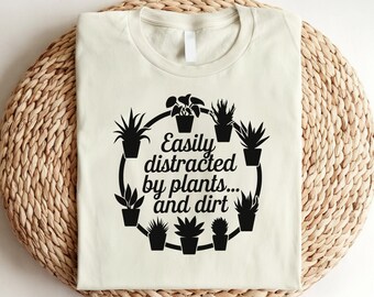 Plant Lovers Tee Shirt, Gardener Shirt, Plant Lover Shirt, Plant T Shirt, Botanical Shirt, Garden Tee, Plants Lover Gift