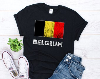 Belgium Flag Shirt, Belgium Shirt, Belgium Travel Shirt, Belgium Love Shirt, Belgium Pride Gift, Belgian Flag T-shirt, Kingdom Of Belgium