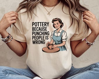 Pottery Meme Shirt, Pottery Shirt, Pottery Gift, Pottery Artist Shirt, Pottery Lover Gift, Crafting Shirt, Ceramics Lover Gift, Pottery Tee