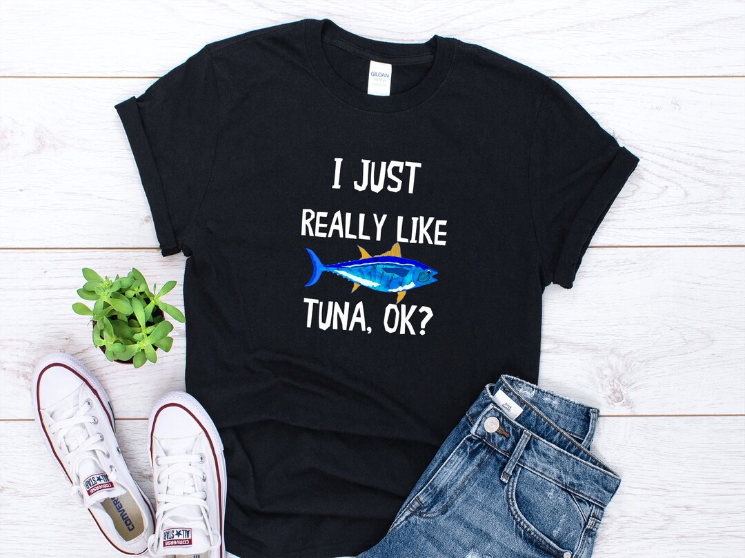 Tuna Shirt Bluefin Tuna Shirt Tuna Gift Tuna Fish Shirt Etsy