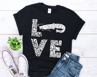 Catfish Shirt, Catfish Lover Shirt, Catfishing Shirt, Mudcat Shirt, Angler Shirt, Catfishing Gift, Catfish Gift, Vintage Unisex Shirt