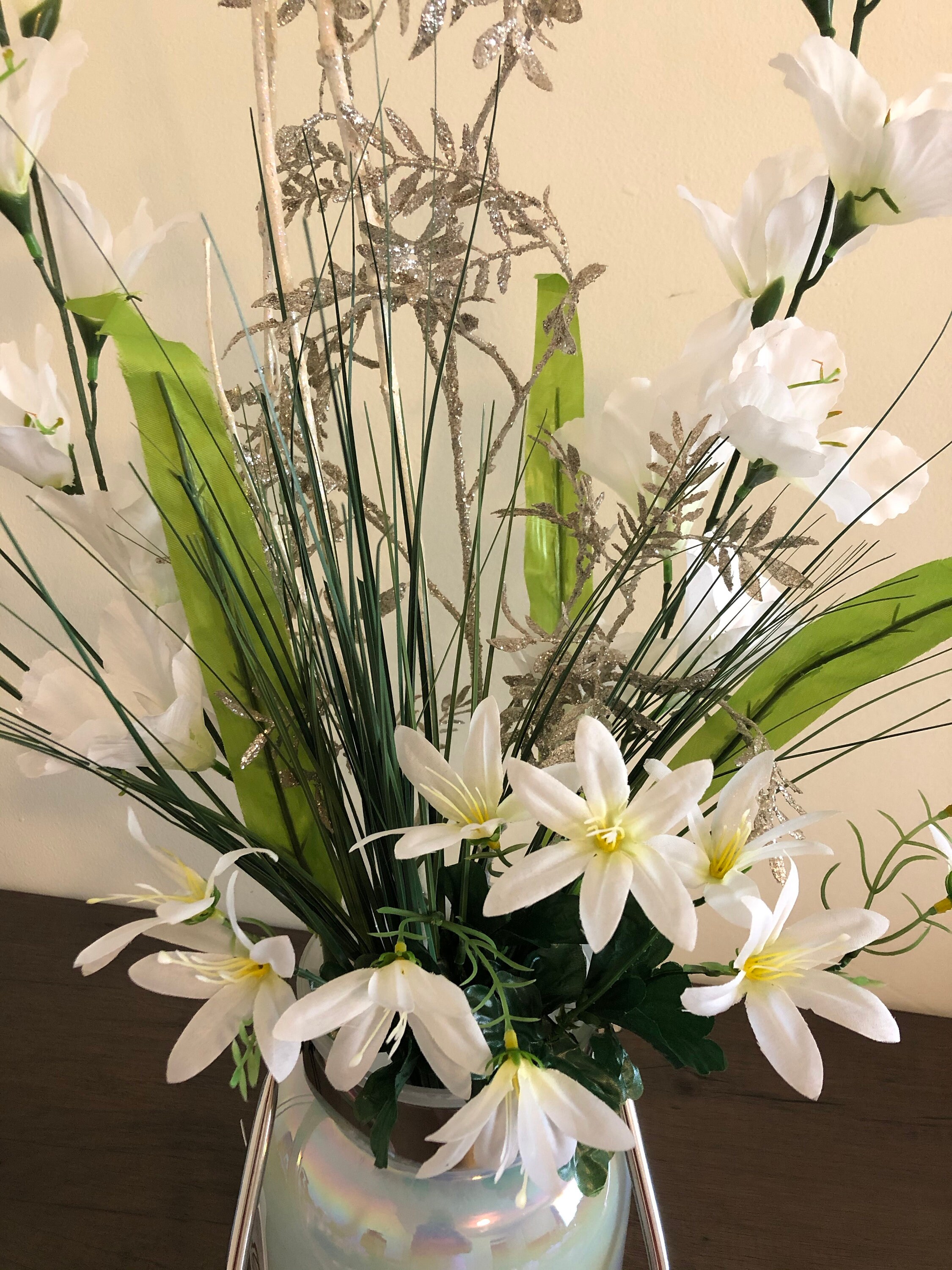 Contemporary Centerpiece Centerpiece White Centerpiece Etsy Singapore