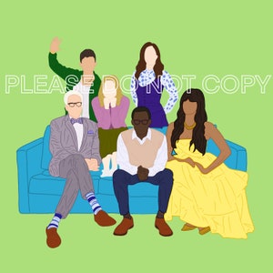 THE GOOD PLACE Digital Print