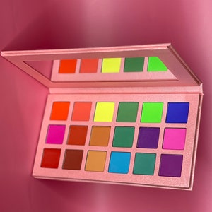 Palette intense d’ombres à paupières Licorne