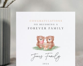 Adoption Congratulation Card | Forever Family