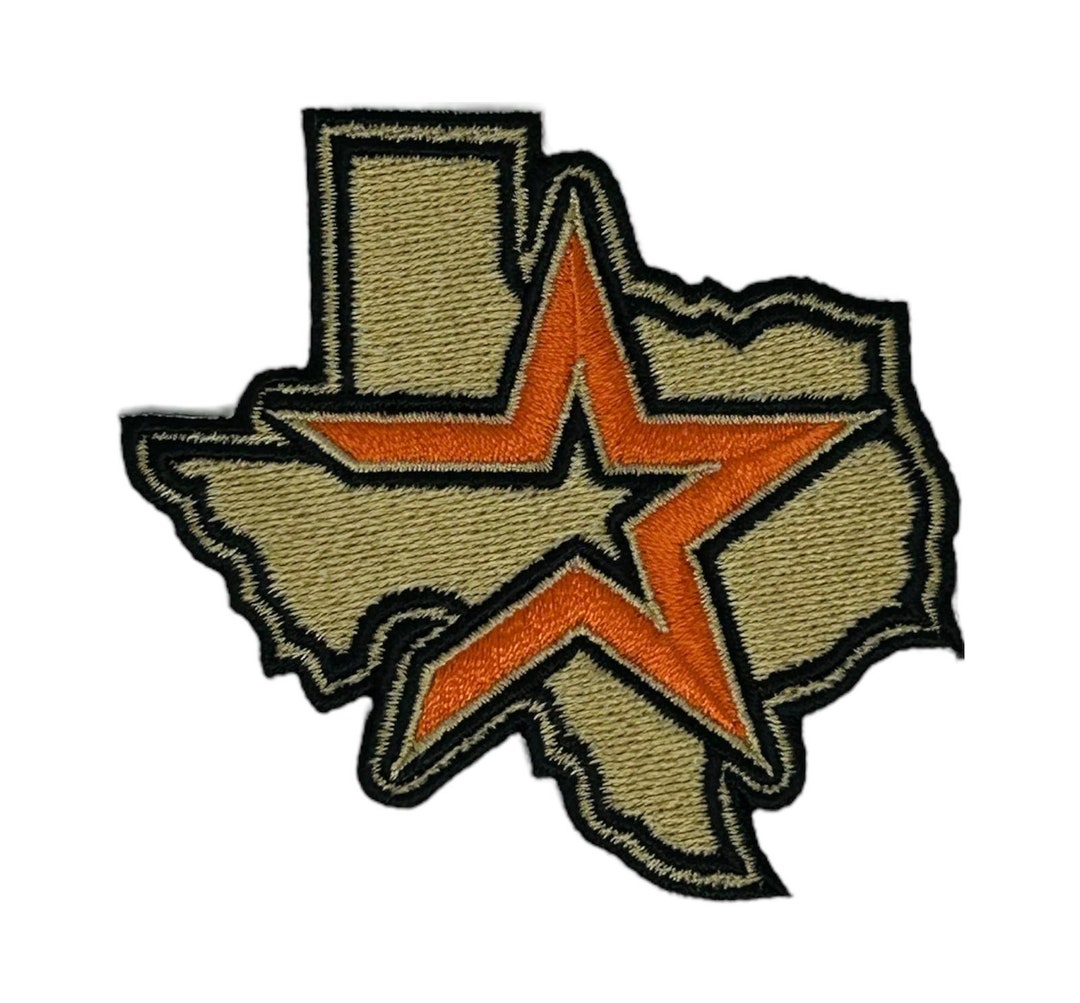 Houston Astros Embroidery Iron on Patches Etsy