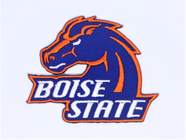 Boise State Broncos Embroidery Iron on Patches Etsy