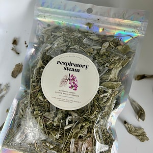 Respiratory Herbal Steam with Menthol Crystals