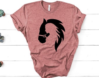 Horse Shirt, Horse Lover Tee, Horse Girl Shirt, gift for Mother, Horse Lover Tees, Horse Lover Gift, Love Horses Shirt, gift for women