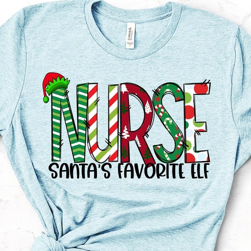 Nursing Christmas Shirts 