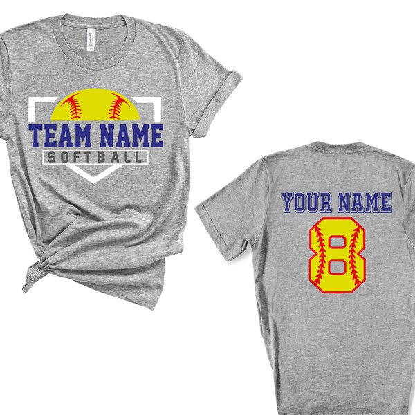 Softball Shirts Etsy