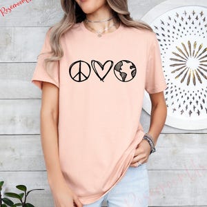 Planet Love Earth Shirt, Earth Day Shirt, Earth Lover Shirt, Planet Shirt, Eco Friendly Shirt, Ecology Shirt