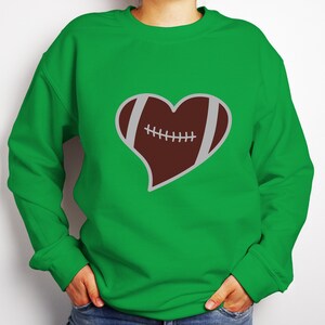Football Sweatshirt, Football Graphic Tee, Women Football Shirt, Game Day Shirt, Football Season Tee, Football Team Shirt, Football Mom image 6