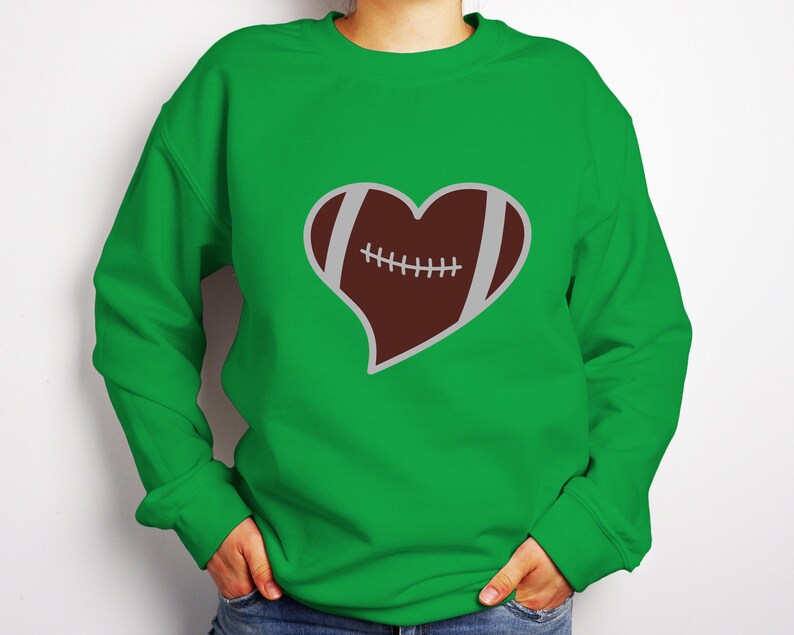 Football Sweatshirt, Football Graphic Tee, Women Football Shirt, Game Day Shirt, Football Season Tee, Football Team Shirt, Football Mom image 6