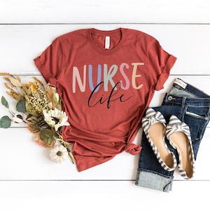 Nurse Life Shirt, Registered Nurse Shirts, RN Shirts, Nurse Week, CNA Shirt, Nursing Shirt, Nursing School Tee