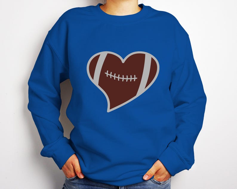 Football Sweatshirt, Football Graphic Tee, Women Football Shirt, Game Day Shirt, Football Season Tee, Football Team Shirt, Football Mom image 4