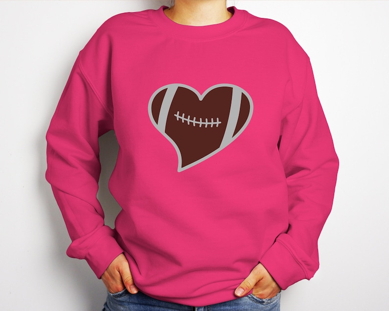 Football Sweatshirt, Football Graphic Tee, Women Football Shirt, Game Day Shirt, Football Season Tee, Football Team Shirt, Football Mom image 3