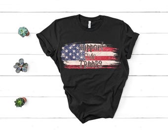 Support Our Troops Shirt, Troops Shirt, Military Shirt, Military Gift, Deployment Shirt, Gift for dad,