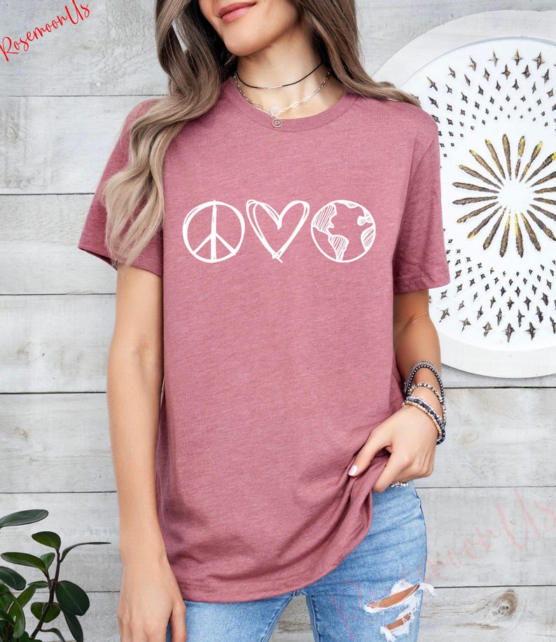 Planet Love Earth Shirt, Earth Day Shirt, Earth Lover Shirt, Planet Shirt, Eco Friendly Shirt, Ecology Shirt