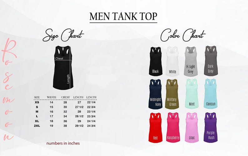 a women's tank top size guide