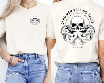 Dead Men Tell No Tales Shirt Pirates Of The Caribbean Disney Inspired Shirt Caribbean Shirt Family Shirt Funny Tshirt