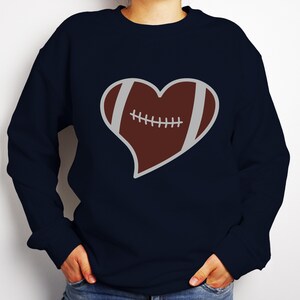Football Sweatshirt, Football Graphic Tee, Women Football Shirt, Game Day Shirt, Football Season Tee, Football Team Shirt, Football Mom image 5
