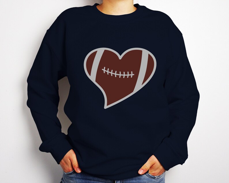 Football Sweatshirt, Football Graphic Tee, Women Football Shirt, Game Day Shirt, Football Season Tee, Football Team Shirt, Football Mom image 5