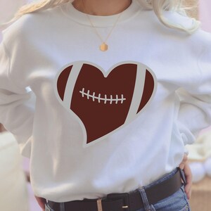 Football Sweatshirt, Football Graphic Tee, Women Football Shirt, Game Day Shirt, Football Season Tee, Football Team Shirt, Football Mom image 1