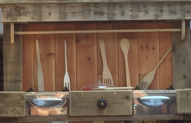 Childrens Mud Kitchen  outdoor use image 1