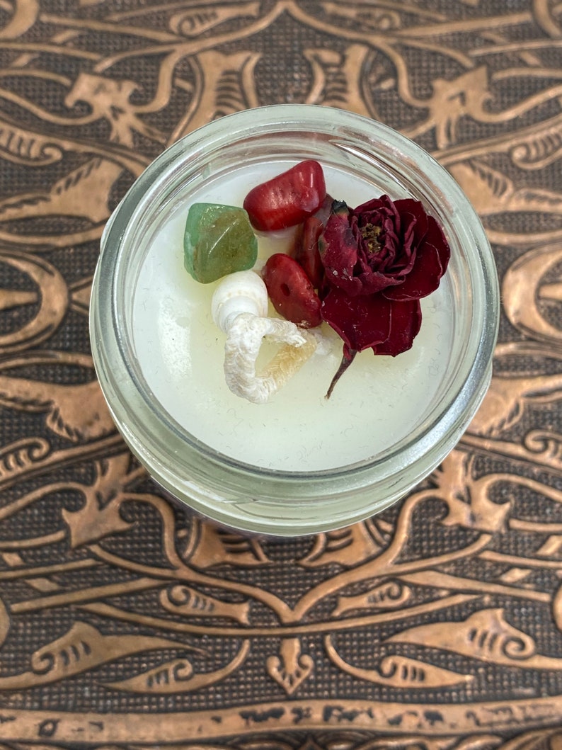 Gift Candle Natural Stone Candle Natural Essence Candle Stone Candle Handmade Soy Candle Best Friend Gift Soy Wax Candle Vegan Candle