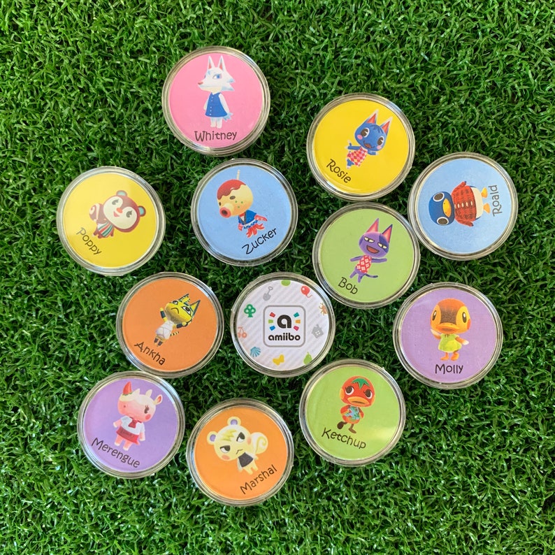 Animal Crossing Amiibo Coin~ Custom Handmade **BUY 4 GET 1 FREE**