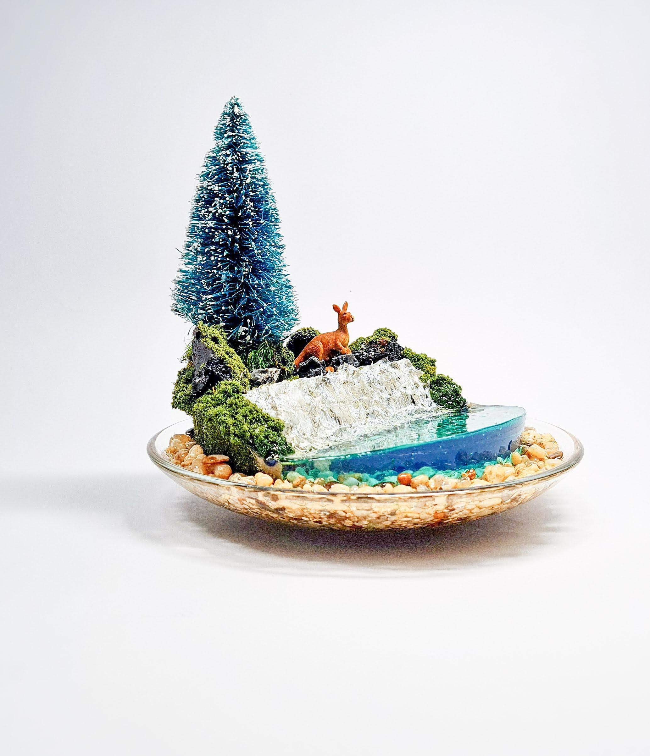 Terrarium Decor Rainforest Diorama Supplies Preserved Moss Half-handmade -  AliExpress