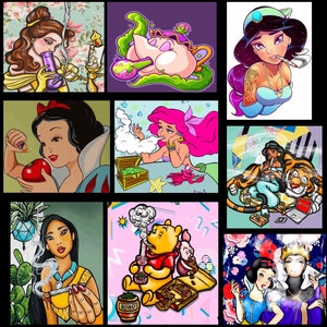 22+ Stoned Disney Characters