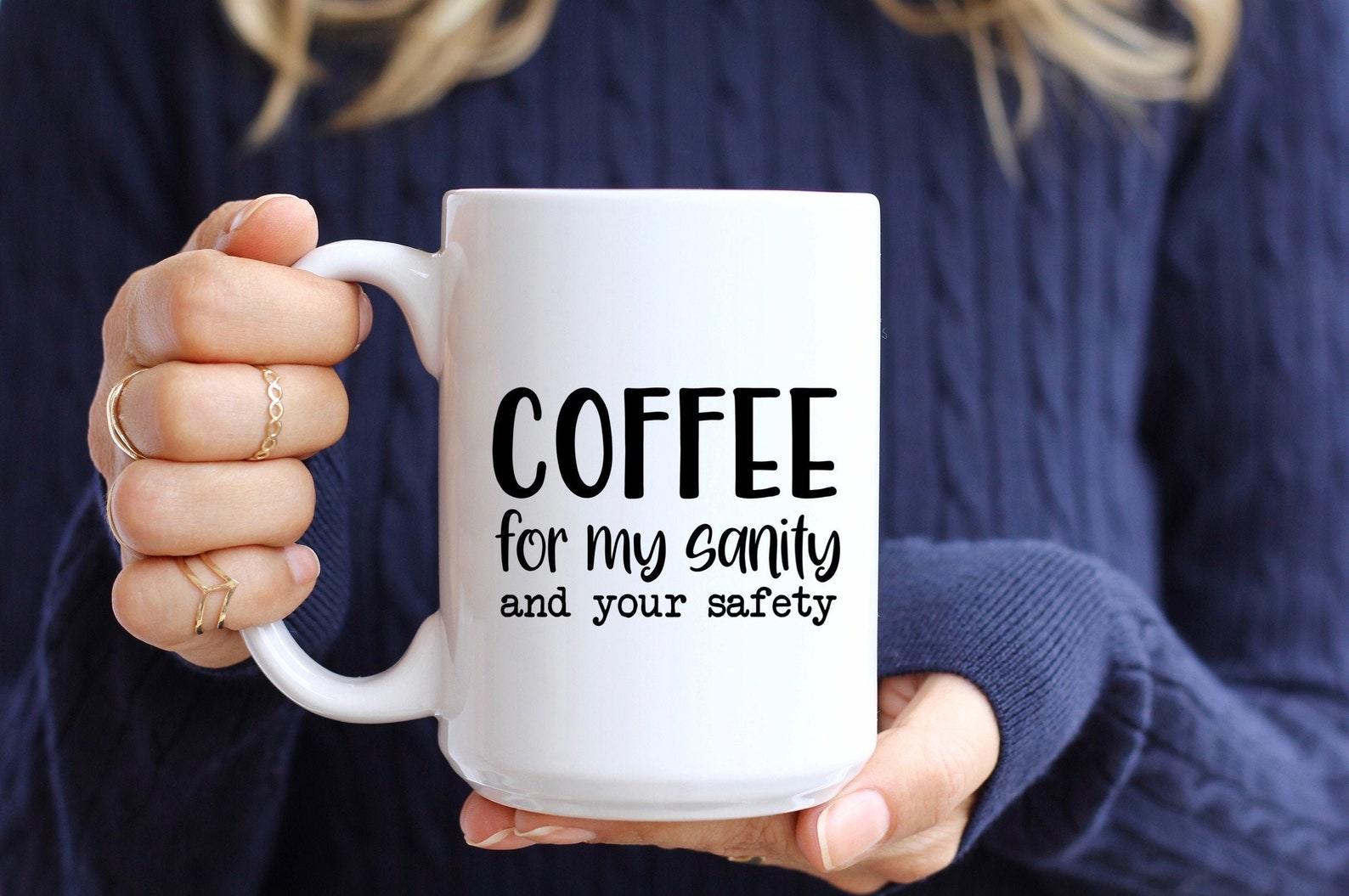 Coffee for my sanity 15 oz coffee mug / funny coffee mug Etsy