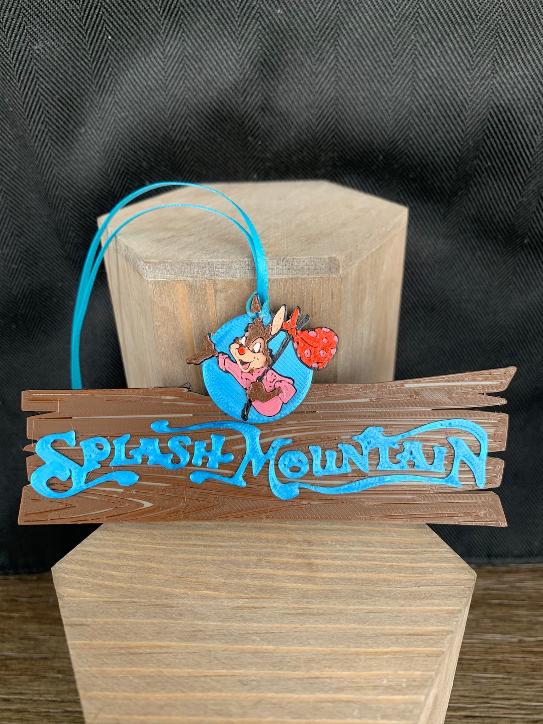 Splash Mountain Ornament Etsy