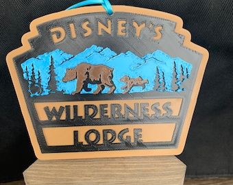 Wilderness Lodge Ornament