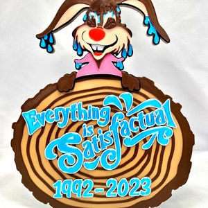 Splash Mountain Inspired Tribute Sign