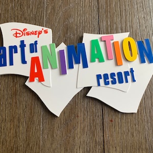 Art of Animation Resort Sign