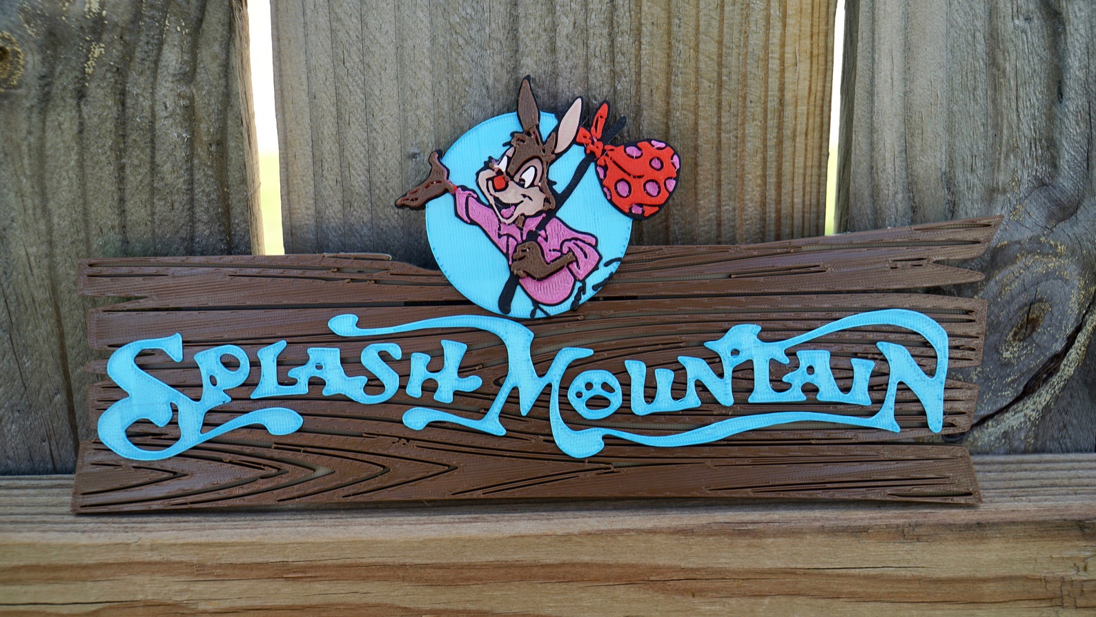 Splash Mountain Sign Etsy