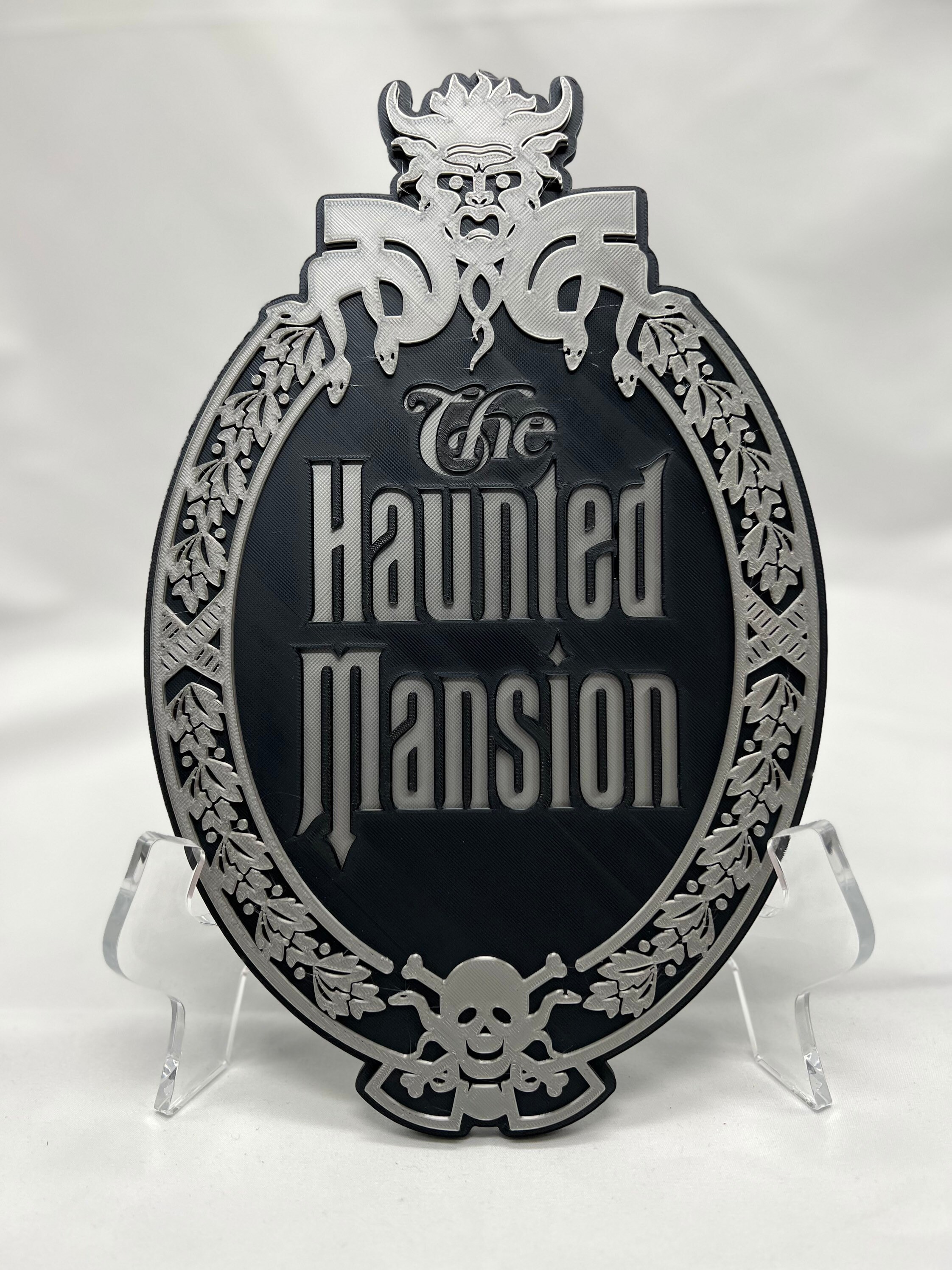 Haunted Mansion Sign Resin Cast 6