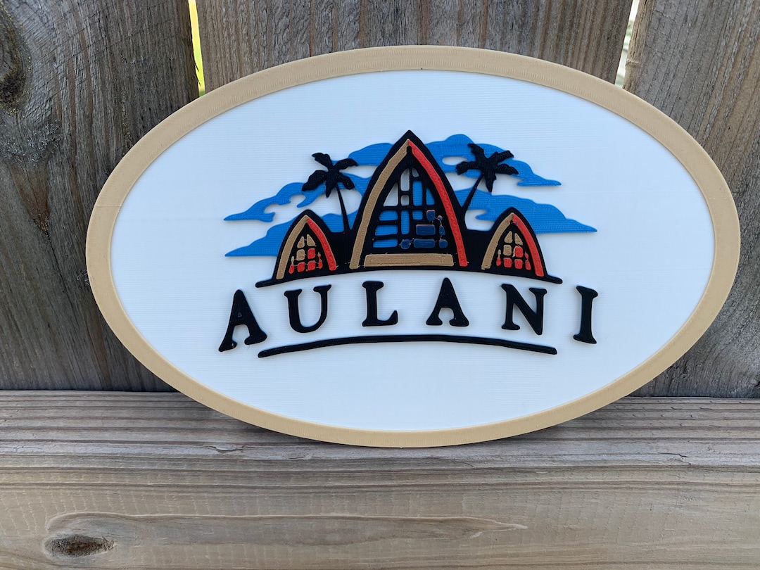 Aulani Resort Sign - Etsy