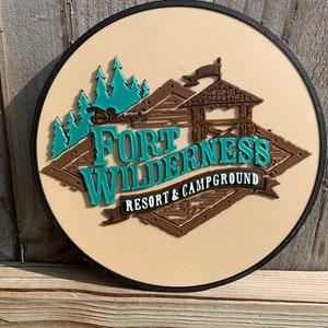 Panneau Fort Wilderness