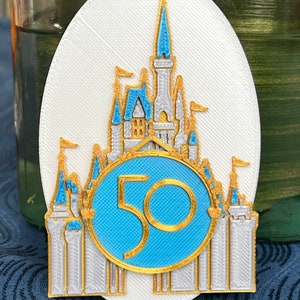 Disney World 50th inspired Ornament