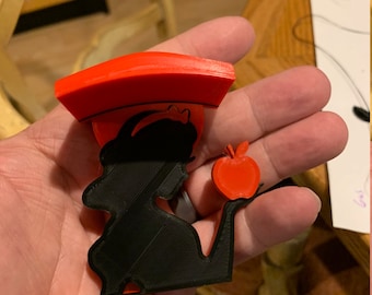 Snow White Silhouette Hook *Multicolor*