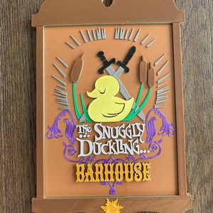 Snuggly Duckling Bar house Sign