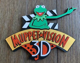Muppet Vision 3D Sign