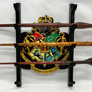 Wall Mount Wizarding School Wand Holder
