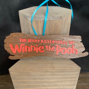 Ornamento Muitas Aventuras do Ursinho Pooh