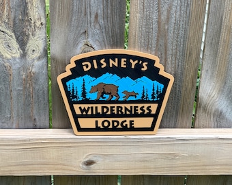 Wilderness Lodge Sign