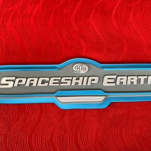 Spaceship Earth inspired Wall Art